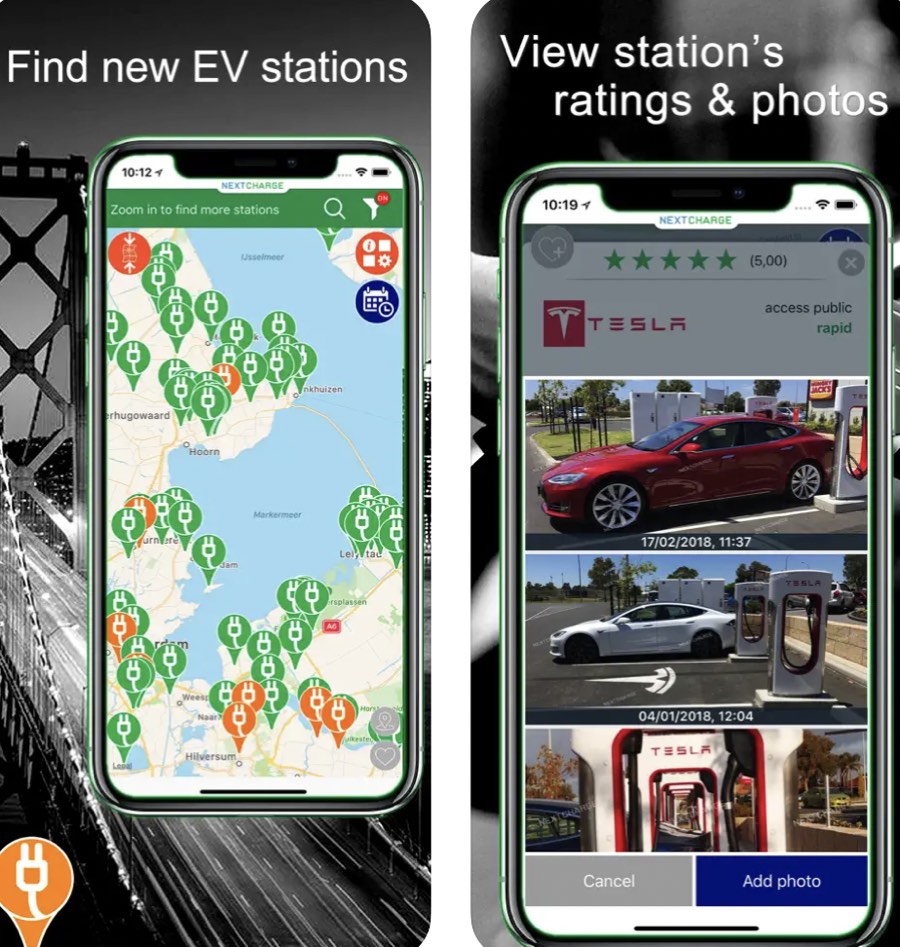 NextCharge, app per veicoli elettrici