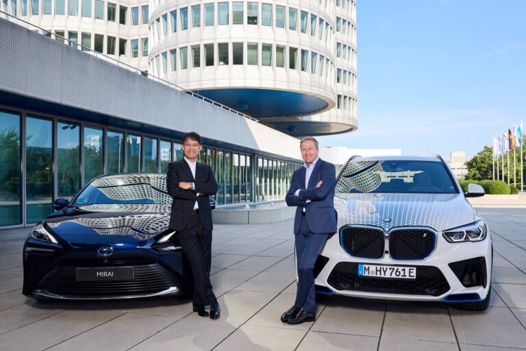 Bmw e Toyota collaborazione idrogeno, celle a combustibile fcev