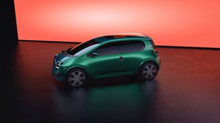 Renault Twingo E-Tech electric prototype