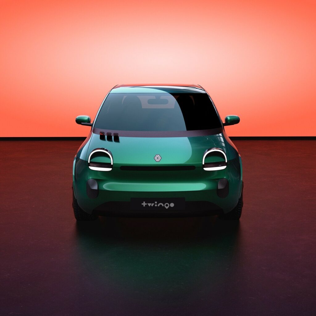 Renault Twingo E-Tech Electric Prototype - Anteriore