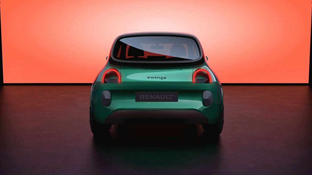 Renault Twingo E-Tech Electric Prototype - Posteriore